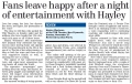 Taranaki Daily News 29.11.11